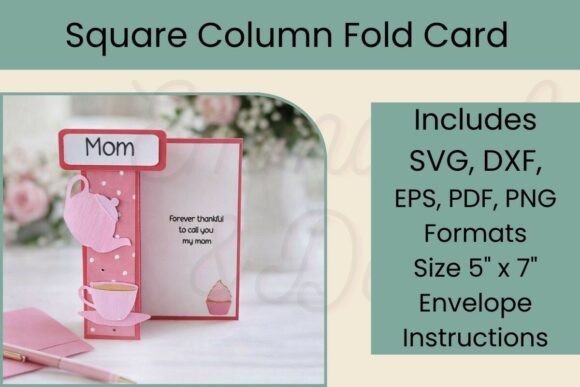 Download 5x7 Mother’s Day Pop-Up Card Design - Sign Collection