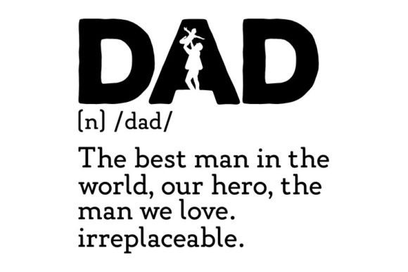 Download Father's Day SVG Design,Dad (n) - Sign Collection