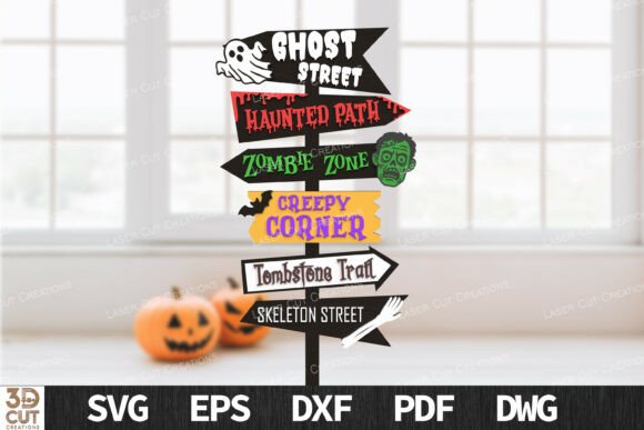 Download Halloween Witch Street Sign SVG - Sign Collection